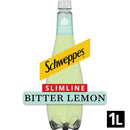 Schweppes Slimline Bitter Lemon 1 Litre