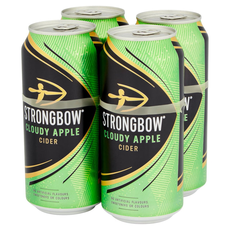 Strongbow Cloudy Apple Cider 4x440ml - Moo Local