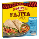 Old El Paso Mexican Sizzling Extra Mild Super Tasty Fajita Kit 476g