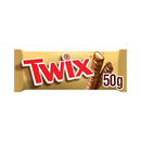 Twix Caramel & Milk Chocolate Fingers Biscuit Snack Bar 50g
