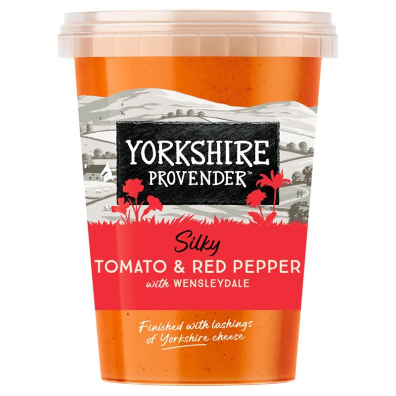 Yorkshire Provender Tomato & Red Pepper Soup with Wensleydale Cheese 560g - Moo Local