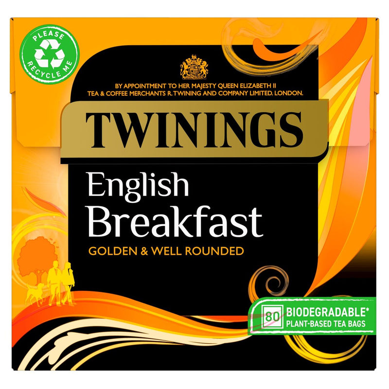 Twinings English Breakfast Plant Based Tea Bags x80