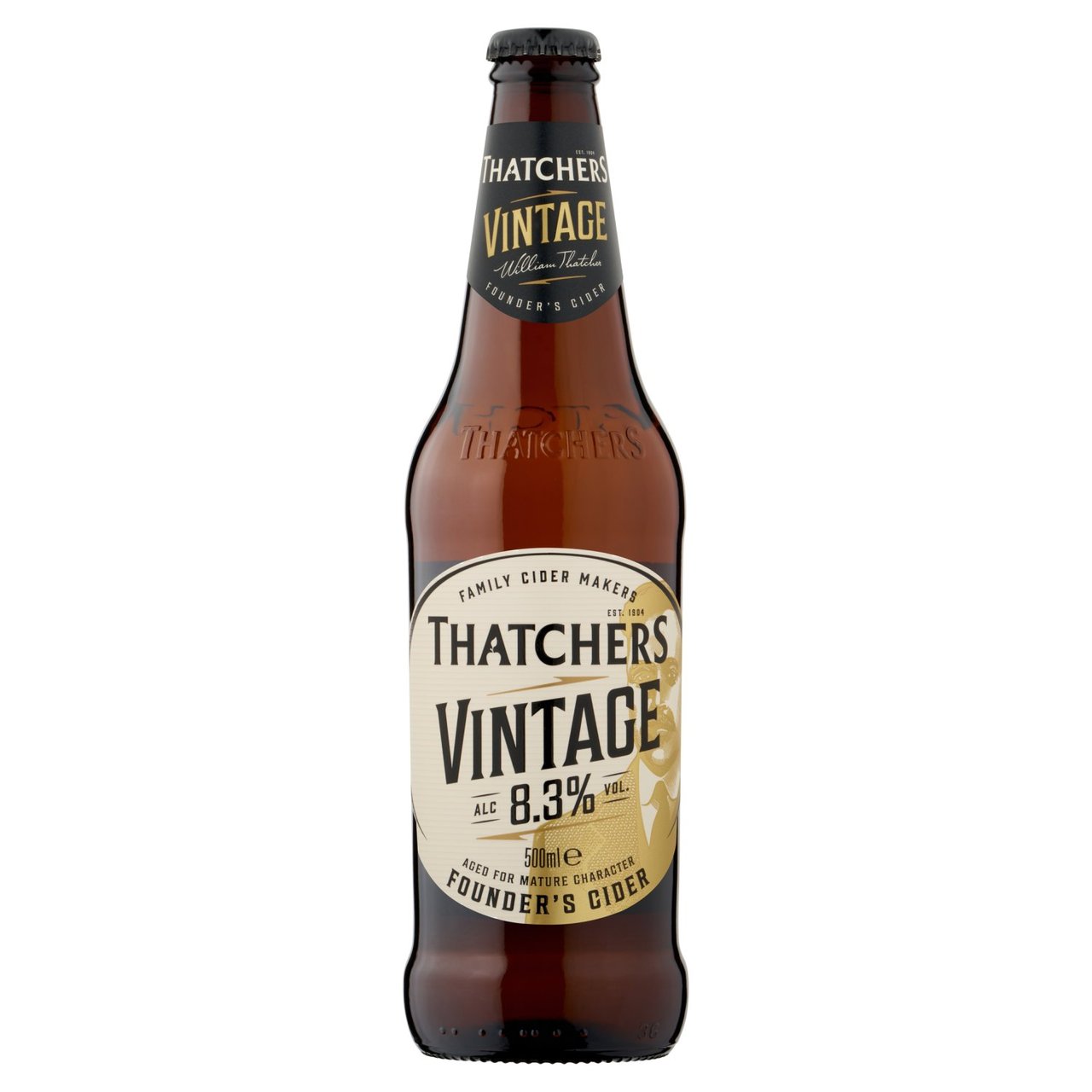 Thatchers Vintage Cider Bottle 500ml - Moo Local