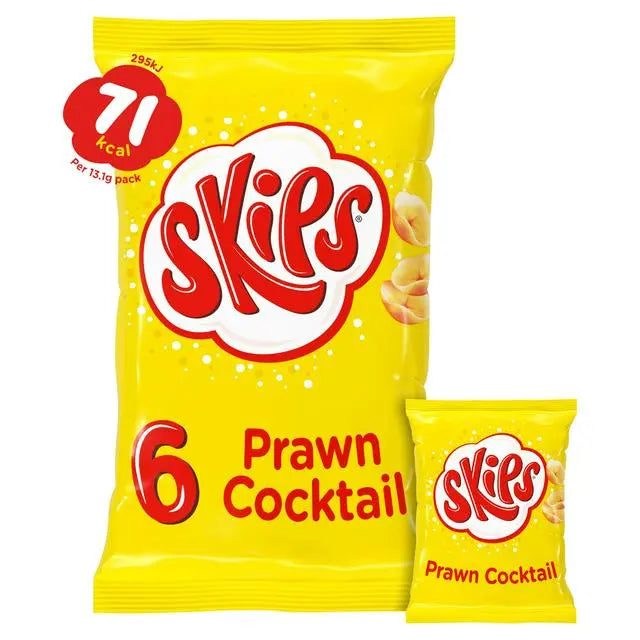 Skips Prawn Cocktail 6x13.1g