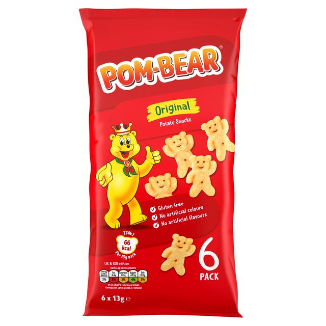 Pom-Bear Original Multipack Crisps 6x13g