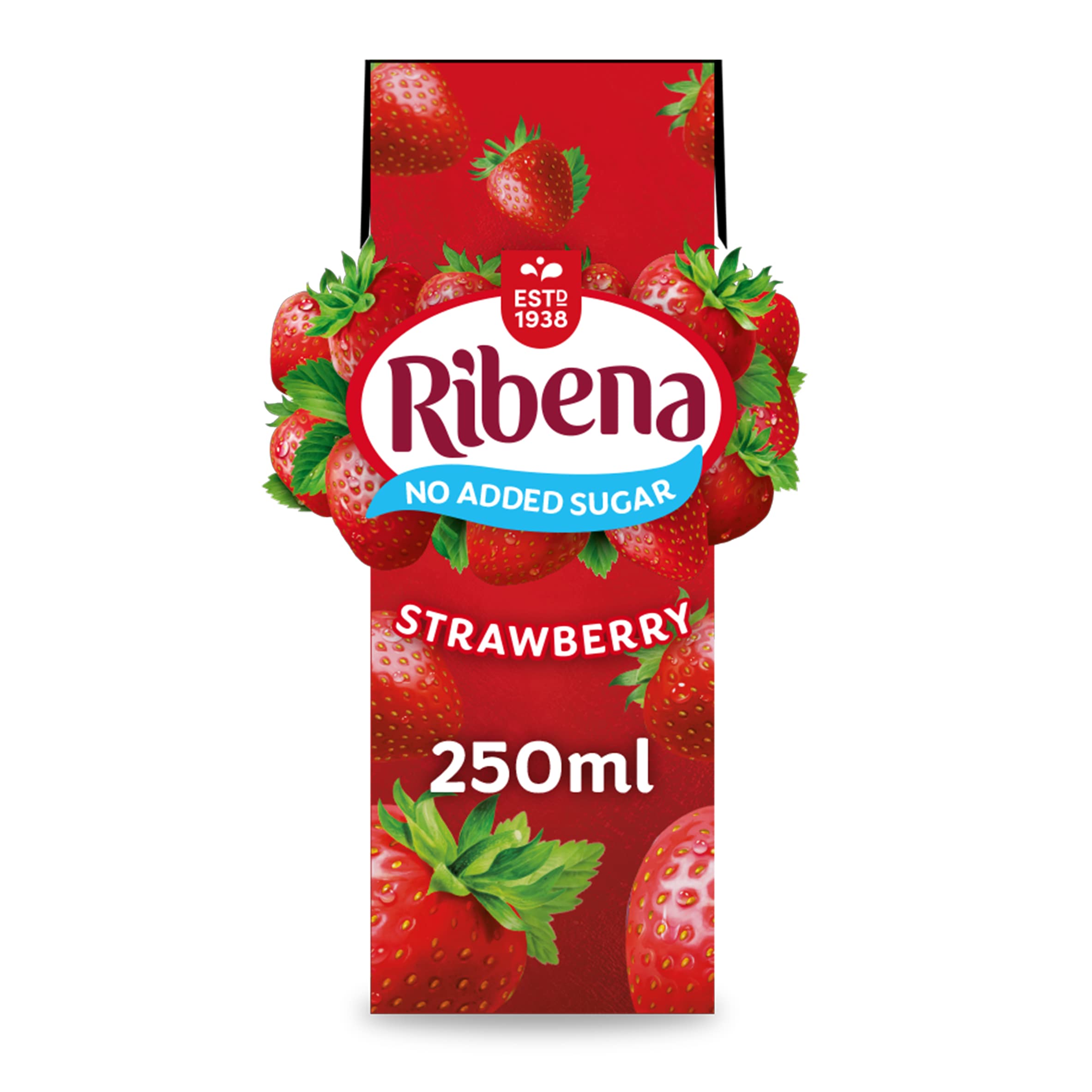 Ribena Strawberry Not Added Sugar Juice Drink 250ml - Moo Local