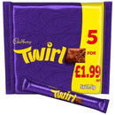 Cadbury Twirl Chocolate Bar Multipack 5 Pack