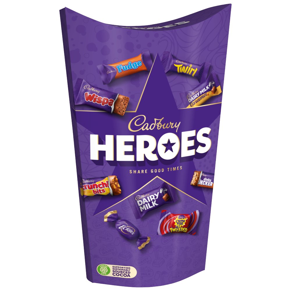 Cadbury Heroes Chocolate Gift Box 290g