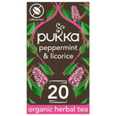Pukka Peppermint & Licorice Tea Bags x20