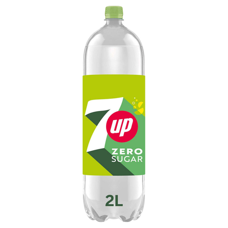 7UP Zero Sugar Lemon & Lime 2 Littre Bottle