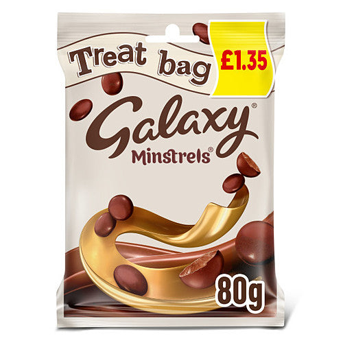 Galaxy Minstrels Milk Chocolate Buttons Treat Bag 80g