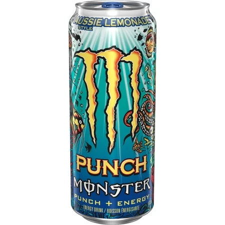 Monster Energy Drink Aussie Style Lemonade 500ml - Moo Local