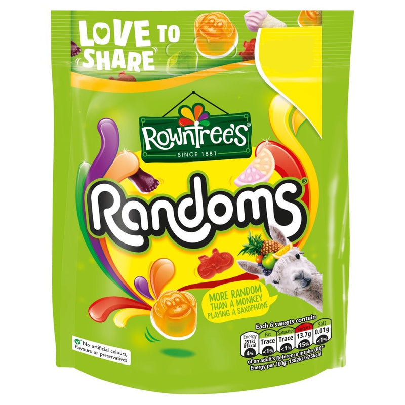 Rowntree's Randoms Sweets Sharing Bag 120g - Moo Local