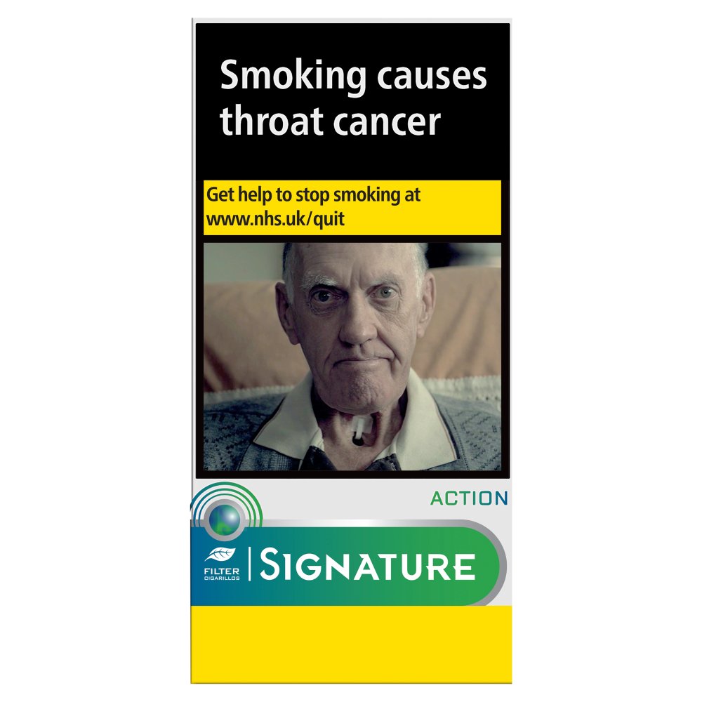 Signature Action Filter Cigarillos x10