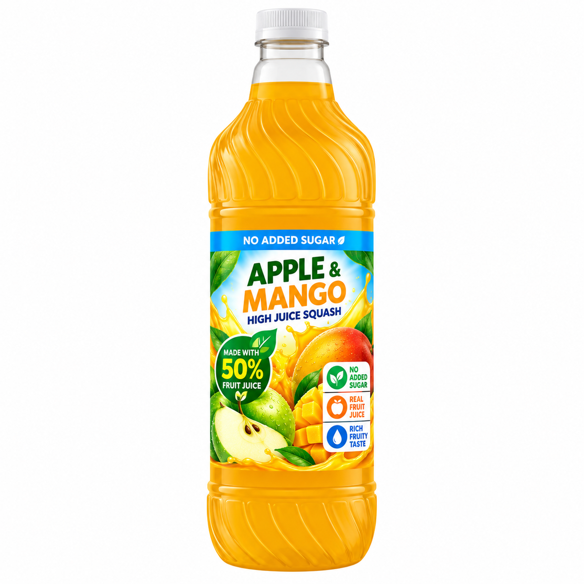 Apple & Mango High Juice Squash 1 Litre