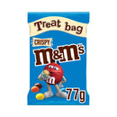 M&M's Crispy Milk Chocolate Bites Treat Bag 77g
