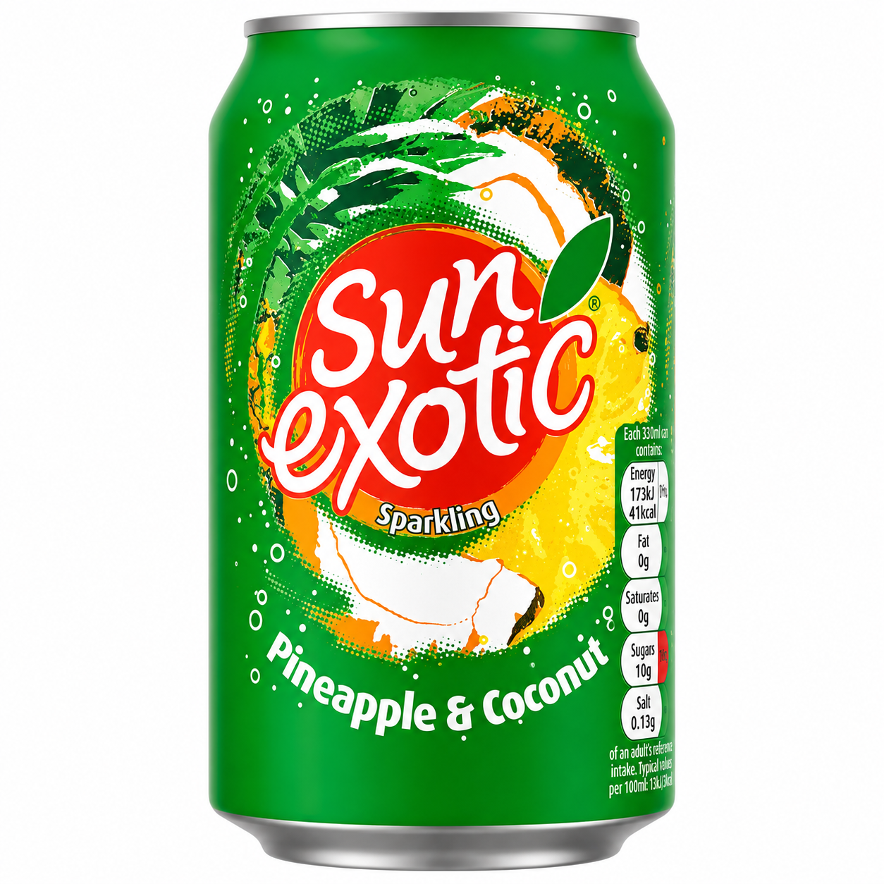 Sun Exotic Sparkling Pineapple & Coconut Juice Drink 330ml