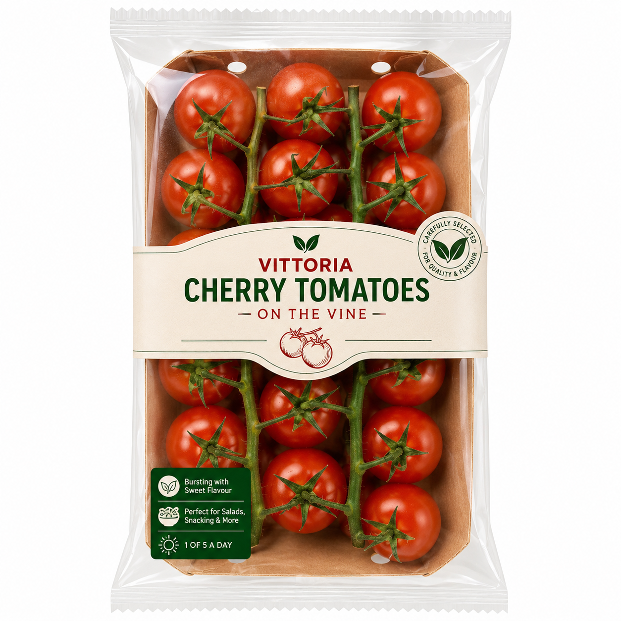 Cherry Tomatoes On The Vine 250g