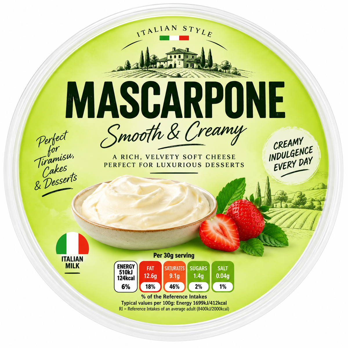 Mascarpone Cheese 250g [Retailer's Own Brand]