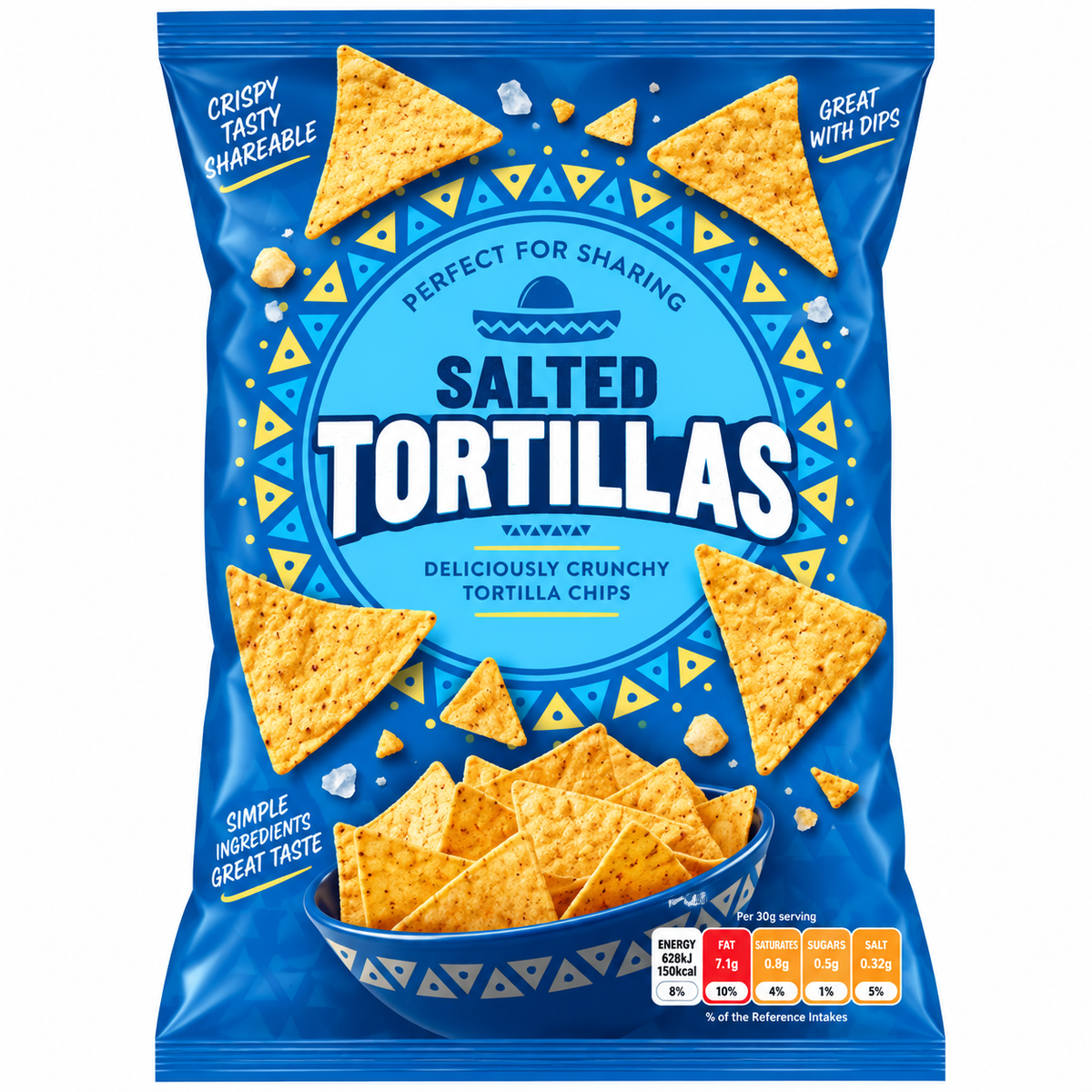 Tortilla Chips Salted 200g