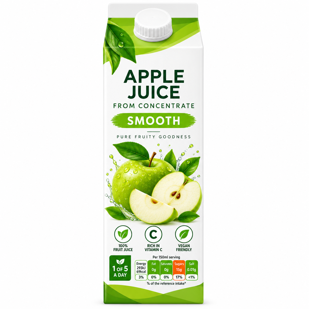 Pure Apple Juice 1 Litre