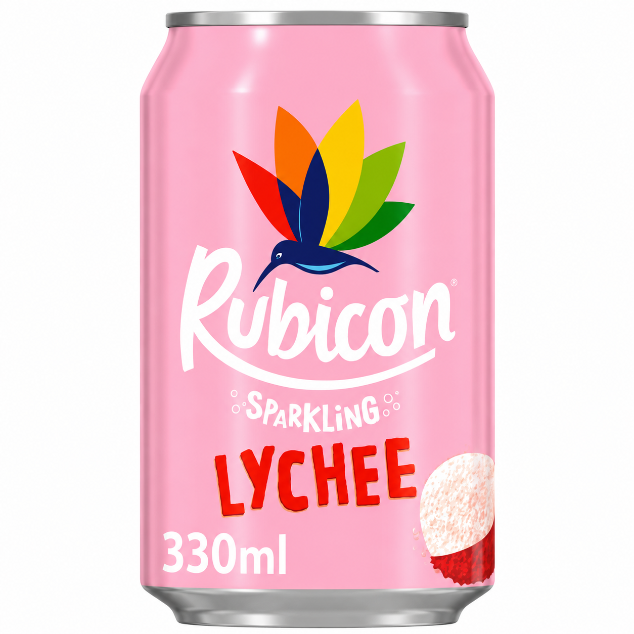 Rubicon Sparkling Lychee Juice Drink Can 330ml