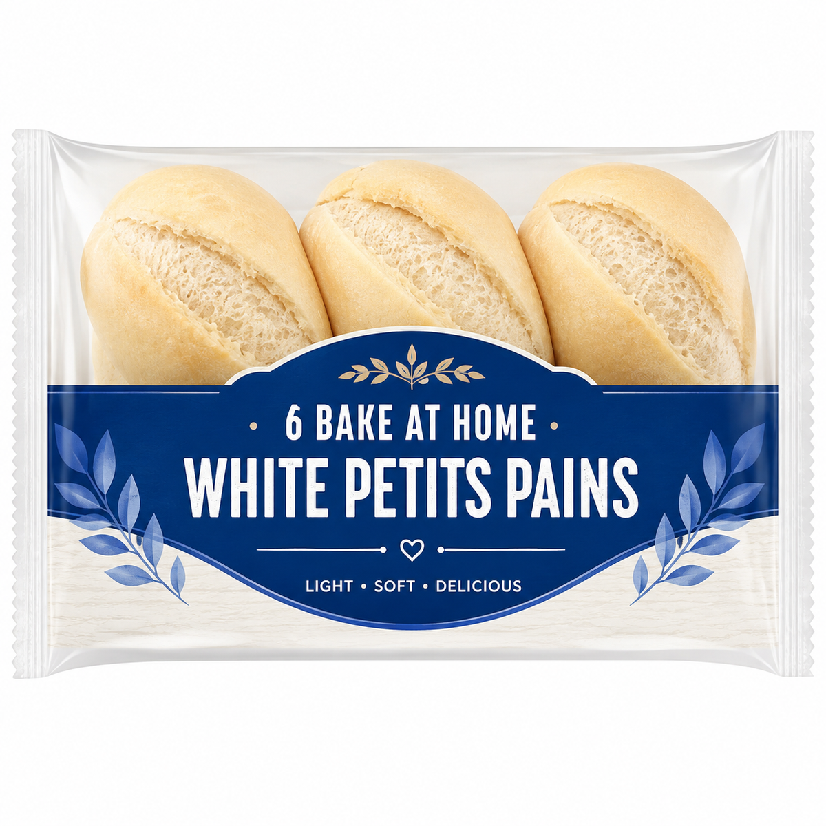 Bake at Home White Petit Pains x6