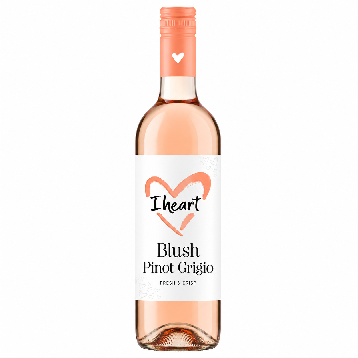 I Heart Blush Pinot Grigio 75cl