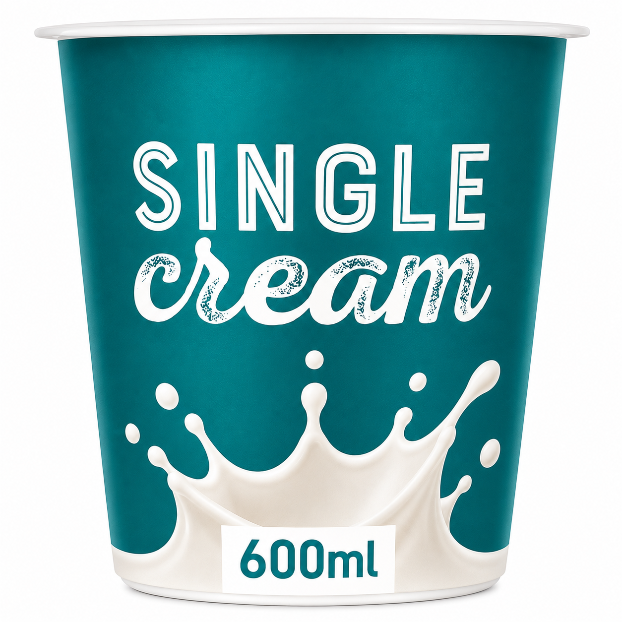 British Single Fresh Cream 600ml (Retailer's Own Brand)