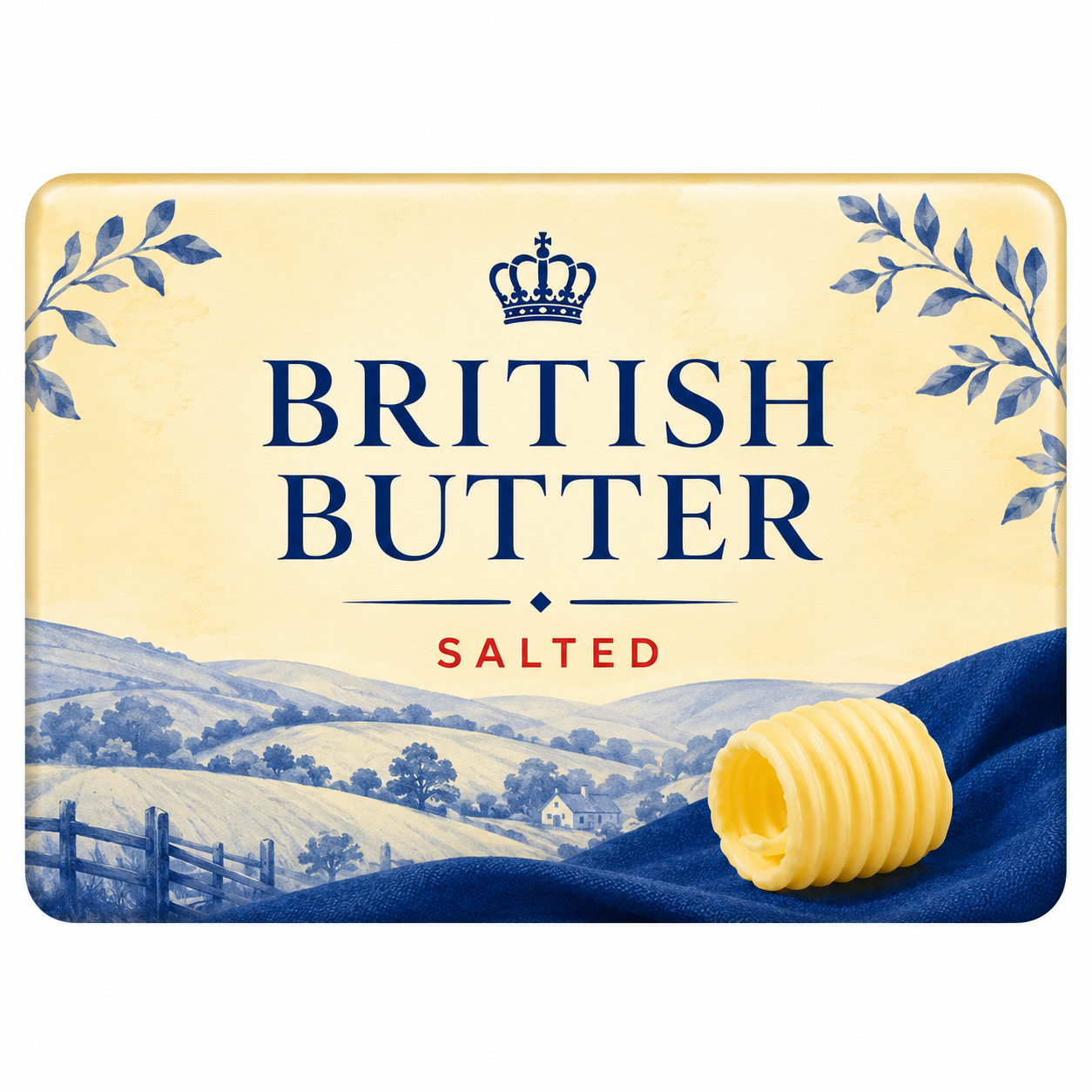 British Salted Block Butter 250g
