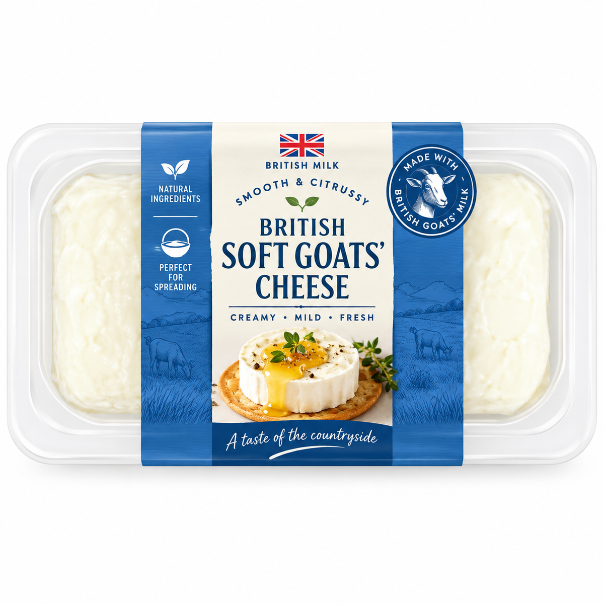 Abergavenny Goats Cheese 125g