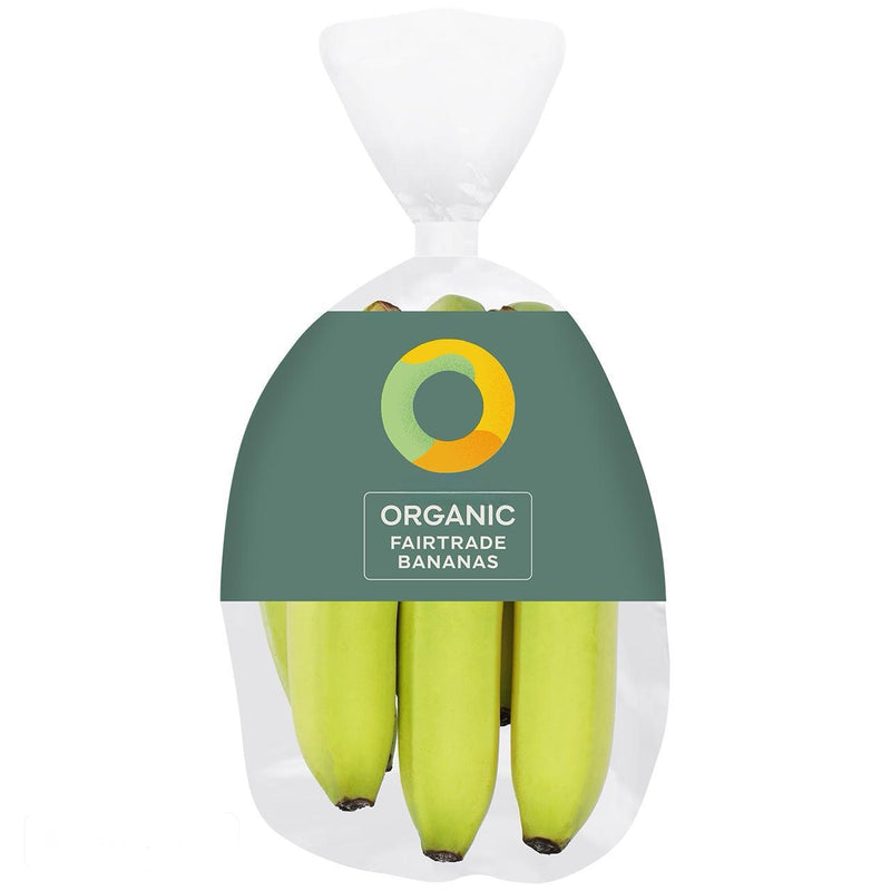 Organic Fairtrade Bananas x5