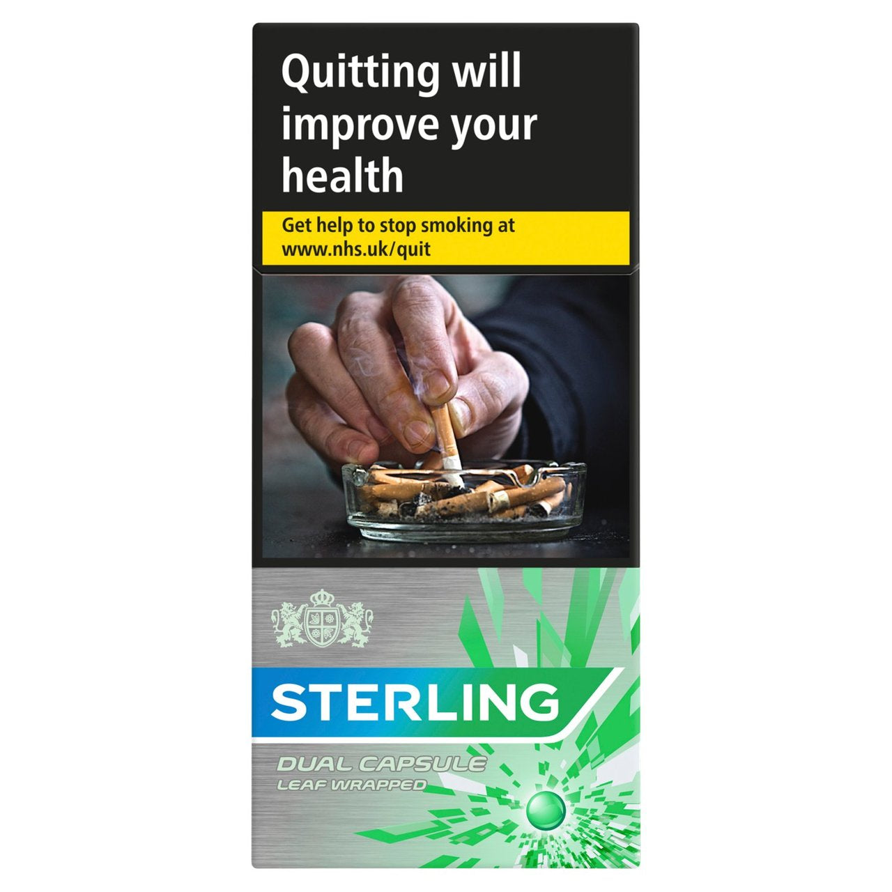 Sterling Dual Capsule Leaf Wrapped King Size Cigarillos x 10