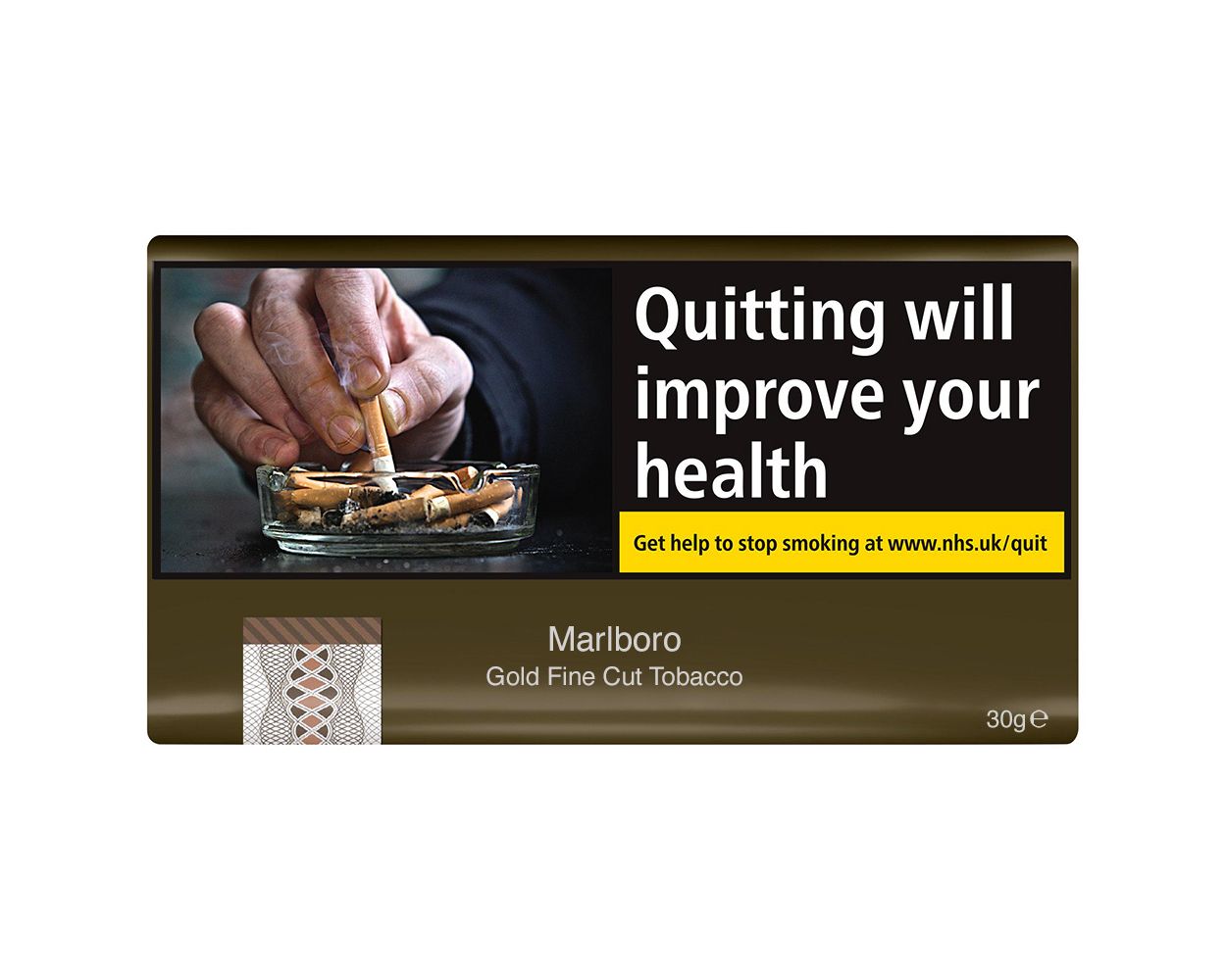 Marlboro Gold Fine Cut Rolling Tobacco Pouch 30g