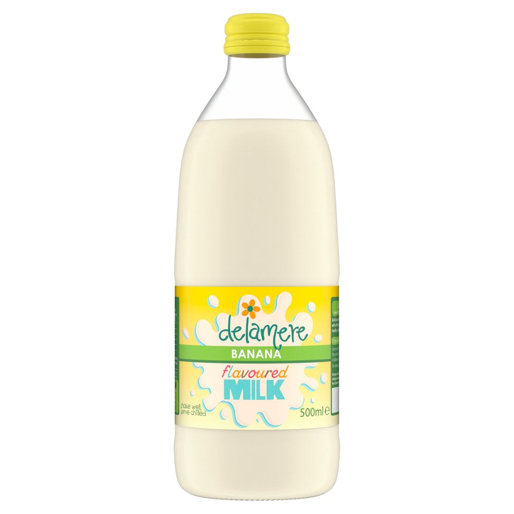 Delamere Banana Flavour Milk 500ml