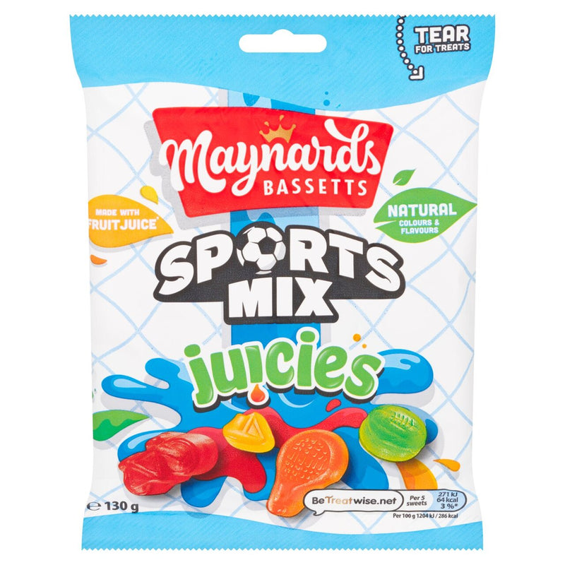 Maynards Bassetts Sports Mix Sweets Bag 130g