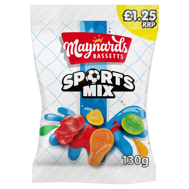 Maynards Bassetts Sports Mix Sweets Bag 130g - Moo Local