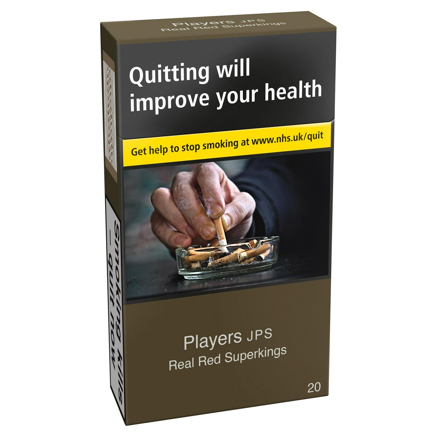JPS Players Real Red Superkings Cigarettes x 20