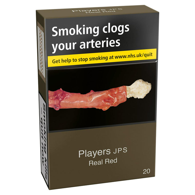 JPS Players Real Red King Size Cigarettes x 20