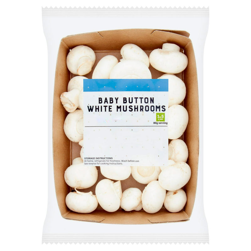 Baby Button Mushrooms 200g - Moo Local