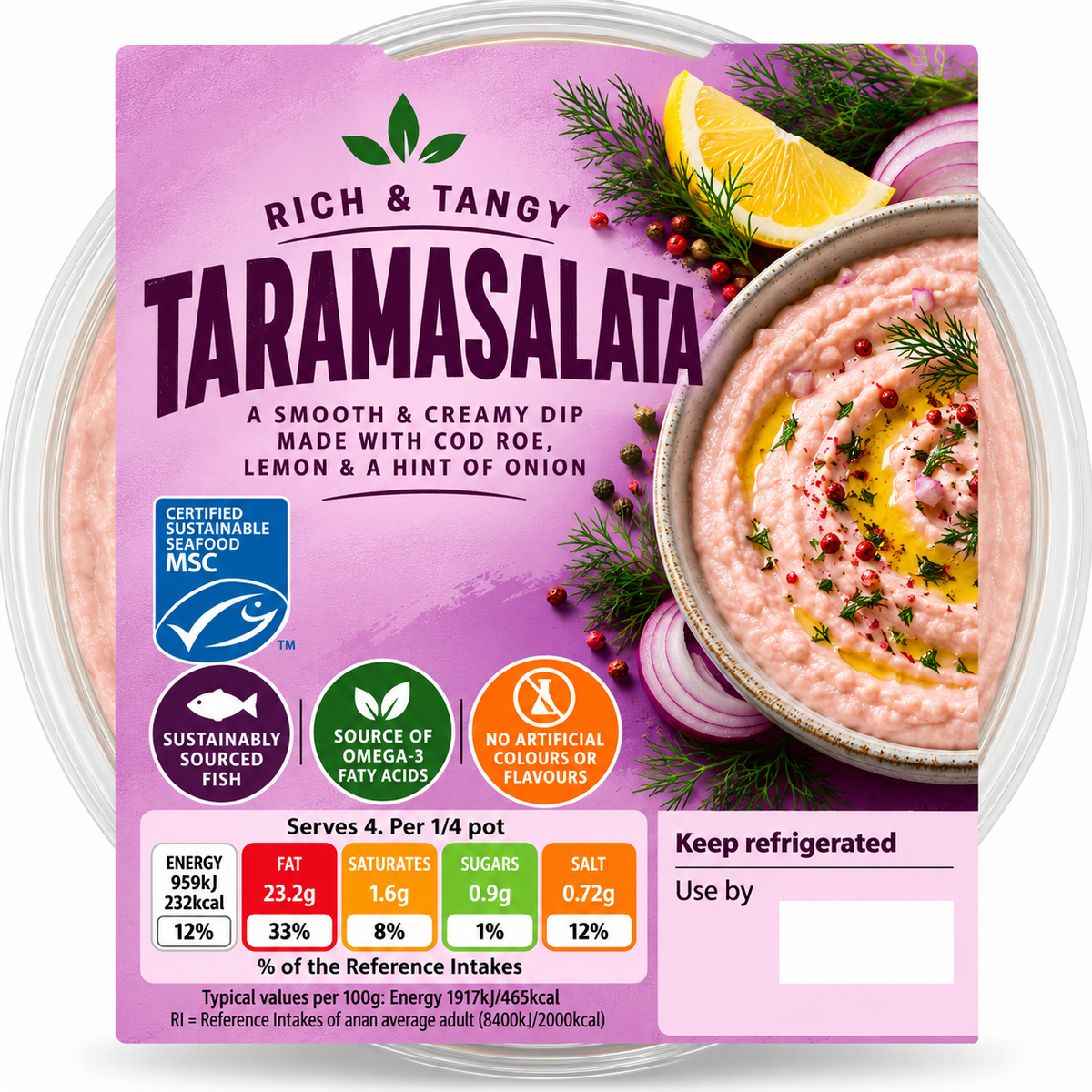 Taramasalata Dips 200g [Retailer's Own Brand]