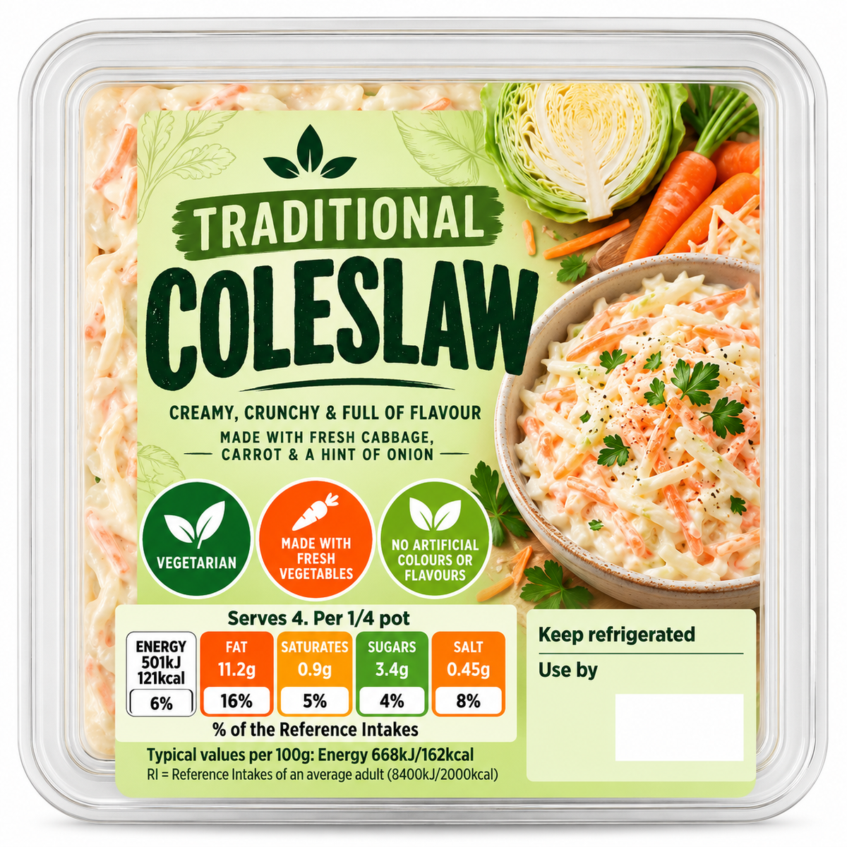 Coleslaw Traditional 300g [Retailer's Own Brand]