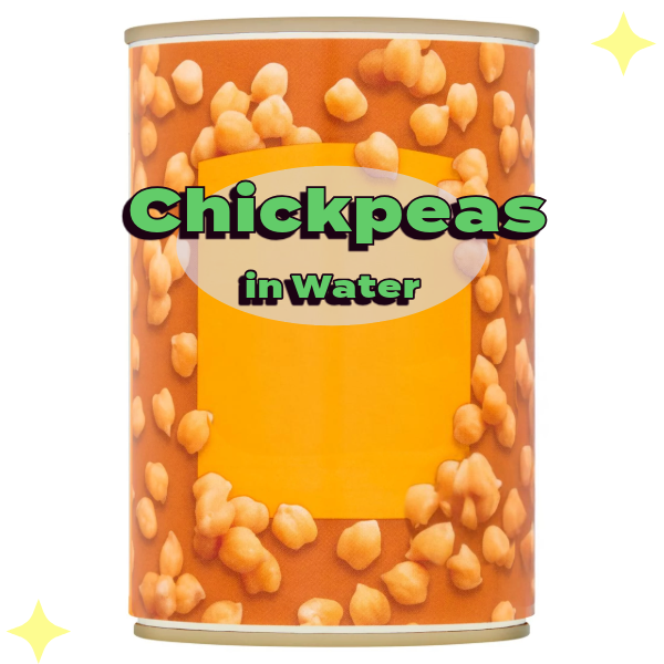 Chickpeas in Water 400g [Retailer's Own Brand]