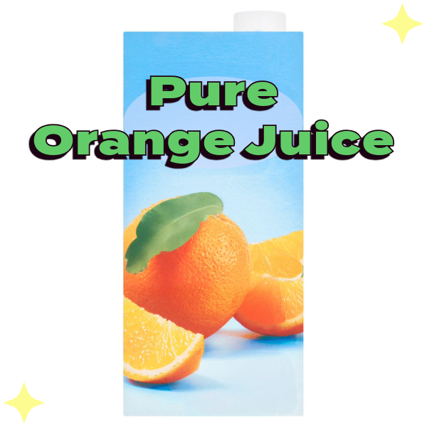 Pure Orange Juice 1 Litre [Retailer's Own Brand]