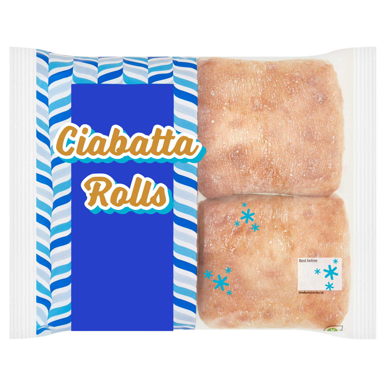 Ciabatta Rolls x4 [Retailer's Own Brand]
