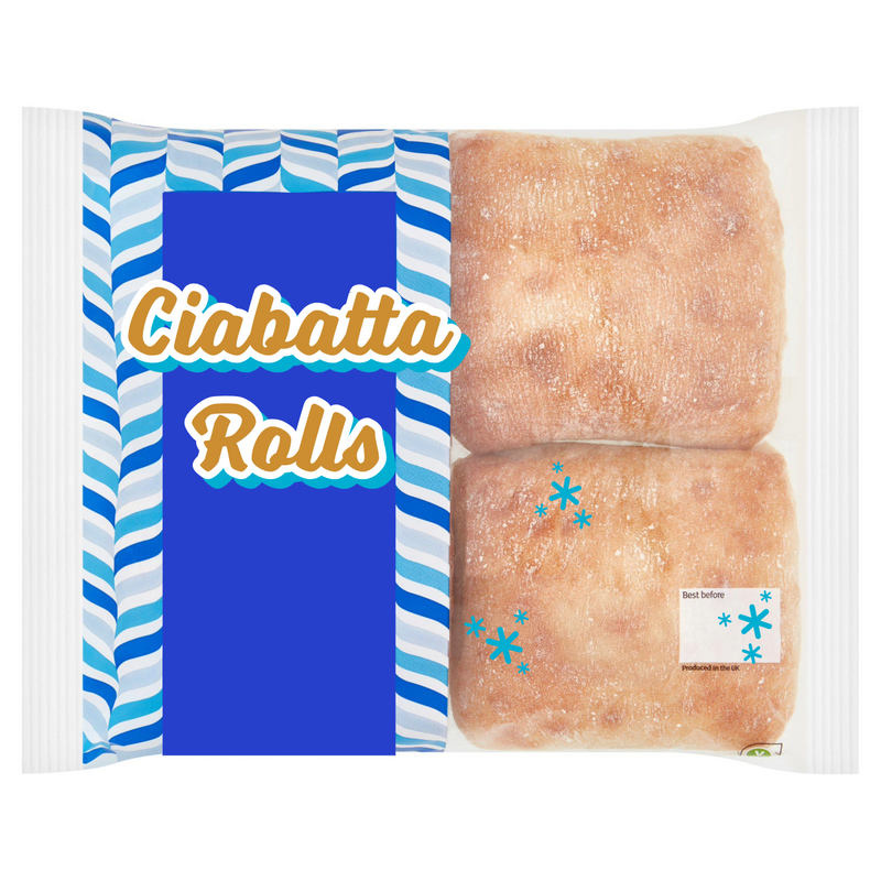 Ciabatta Rolls x4 [Retailer's Own Brand]