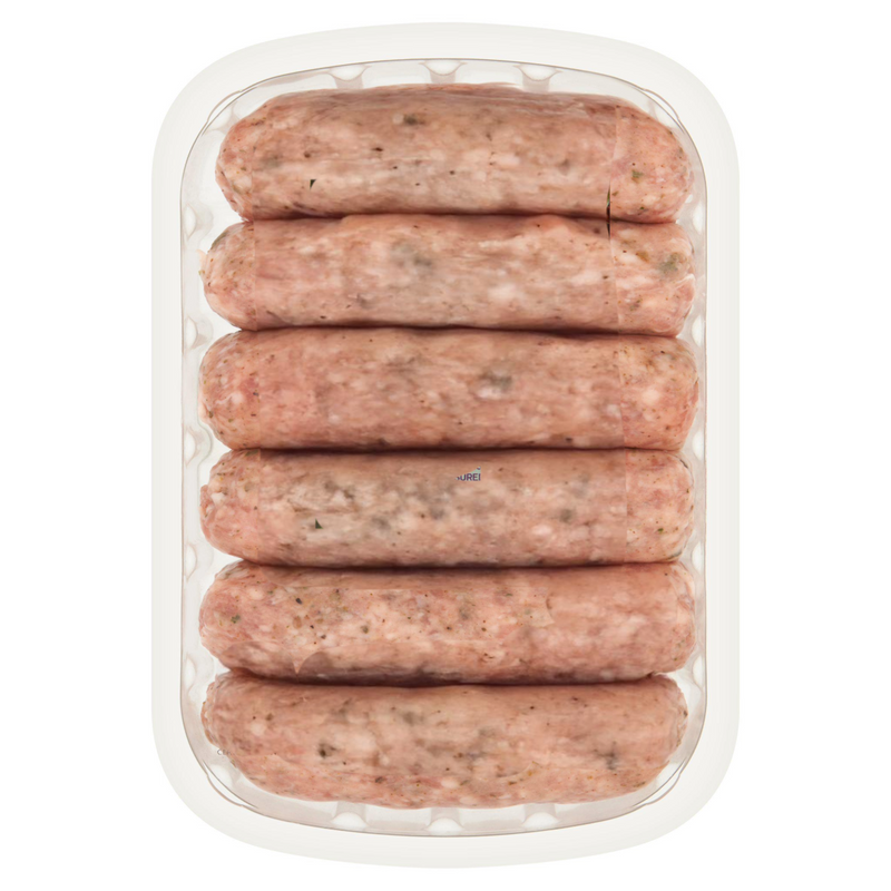 British Lincolnshire 6 Pork Sausages 400g