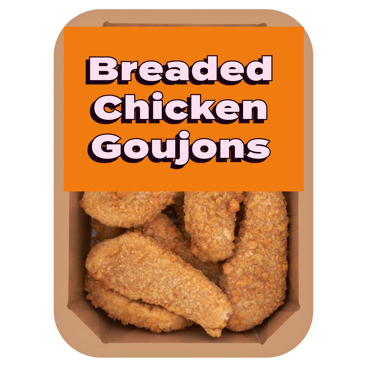 Breaded Fresh British Chicken Goujons 270g
