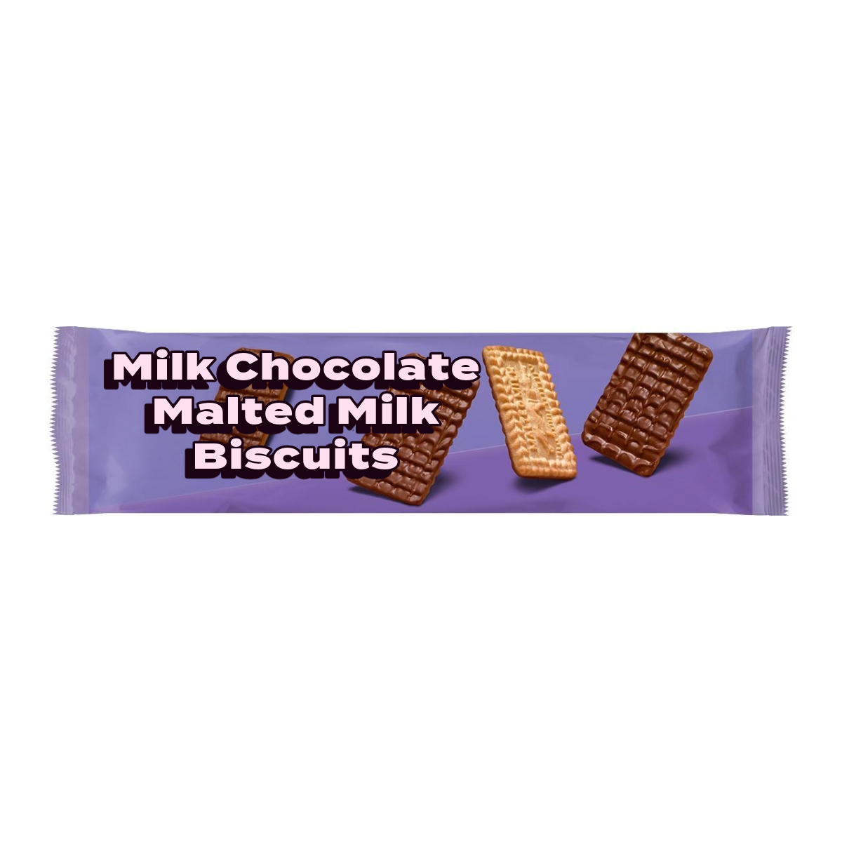 Milk Chocolate Malted Milk Biscuits 250g [Retailer's Own Brand]