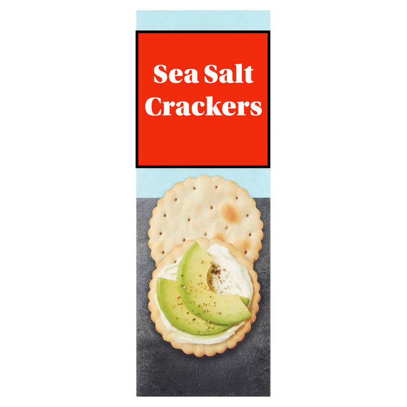 Sea Salt Crackers 185g